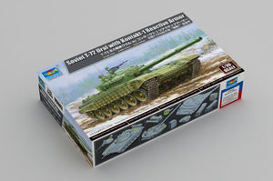 Trumpeter 09602 Soviet T-72 Ural with Kontakt-1 Reactive Armor 1/35 – Bild 2