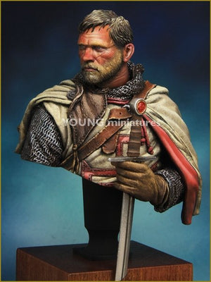 Young Miniatures YH1837 TEMPLAR KNIGHT 1/10 – zdjęcie 3