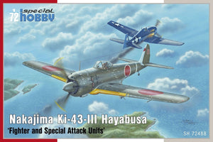 Special Hobby 72488 Nakajima Ki-43-III Hayabusa Fighter And Special Attack Units 1/72 – obrázek 2