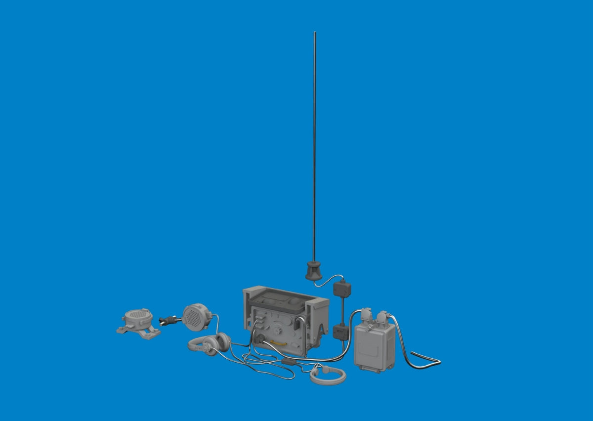 Eduard 635038 Sd. Kfz. 250 radio equipment PRINT TAKOM 1/35 – obrázek 2