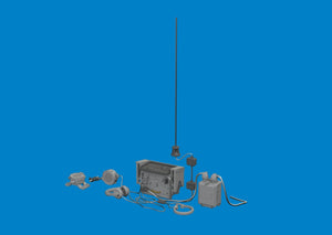 Eduard 635038 Sd. Kfz. 250 radio equipment PRINT TAKOM 1/35 – obrázek 2