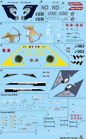 Italeri 2786 F-16 A Fighting Falcon 1/48 – image 2