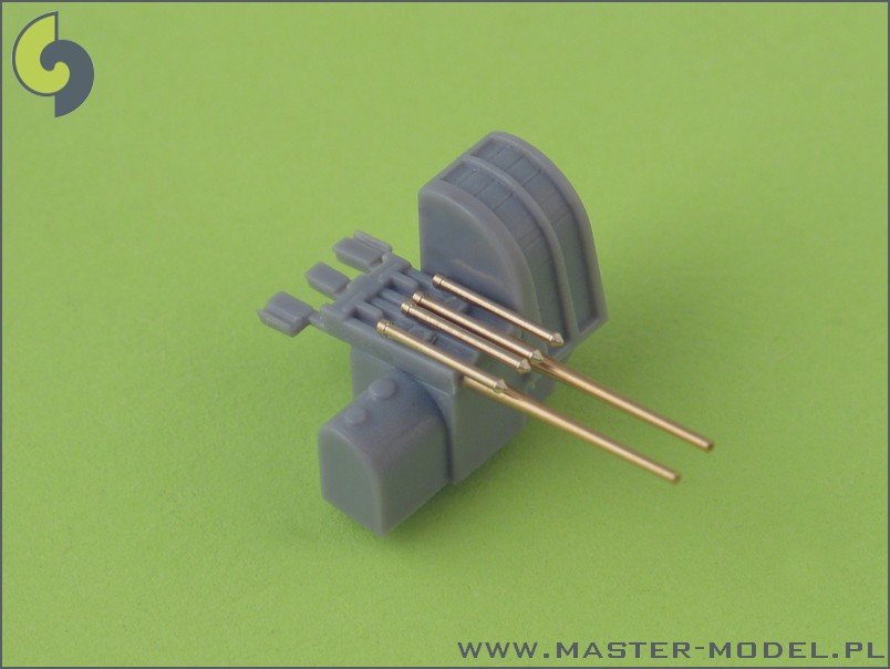 Master SM-350-031 IJN Takao (1942) armament - 20cm (10pcs), 12.7cm (8pcs) barrels (with recoil cylinders) – immagine 2