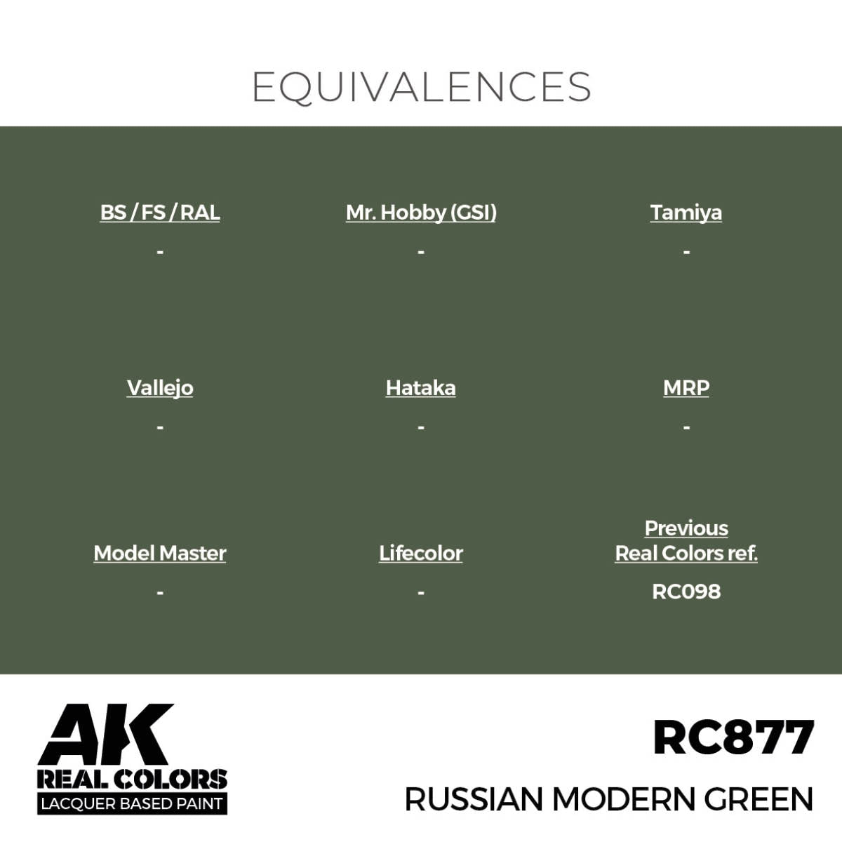 AK Interactive RC877 Russian Modern Green 17 ml – Bild 3