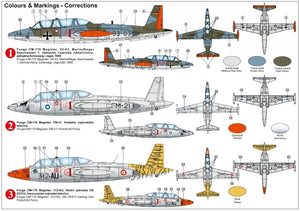 Kovozavody Prostejov KPM0242 Fouga CM-170 Magister &amp;quot;Over Europe&amp;quot; 1/72 – obrázek 2