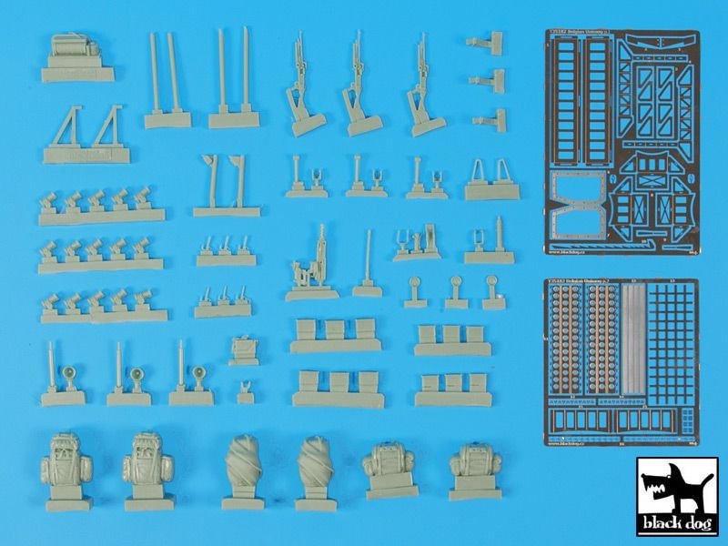 Black Dog T35182 Unimog Belgian special forces accessories set 1/35 – Bild 6