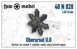 FPW Model 48N828 Oberursel U.0 1/48
