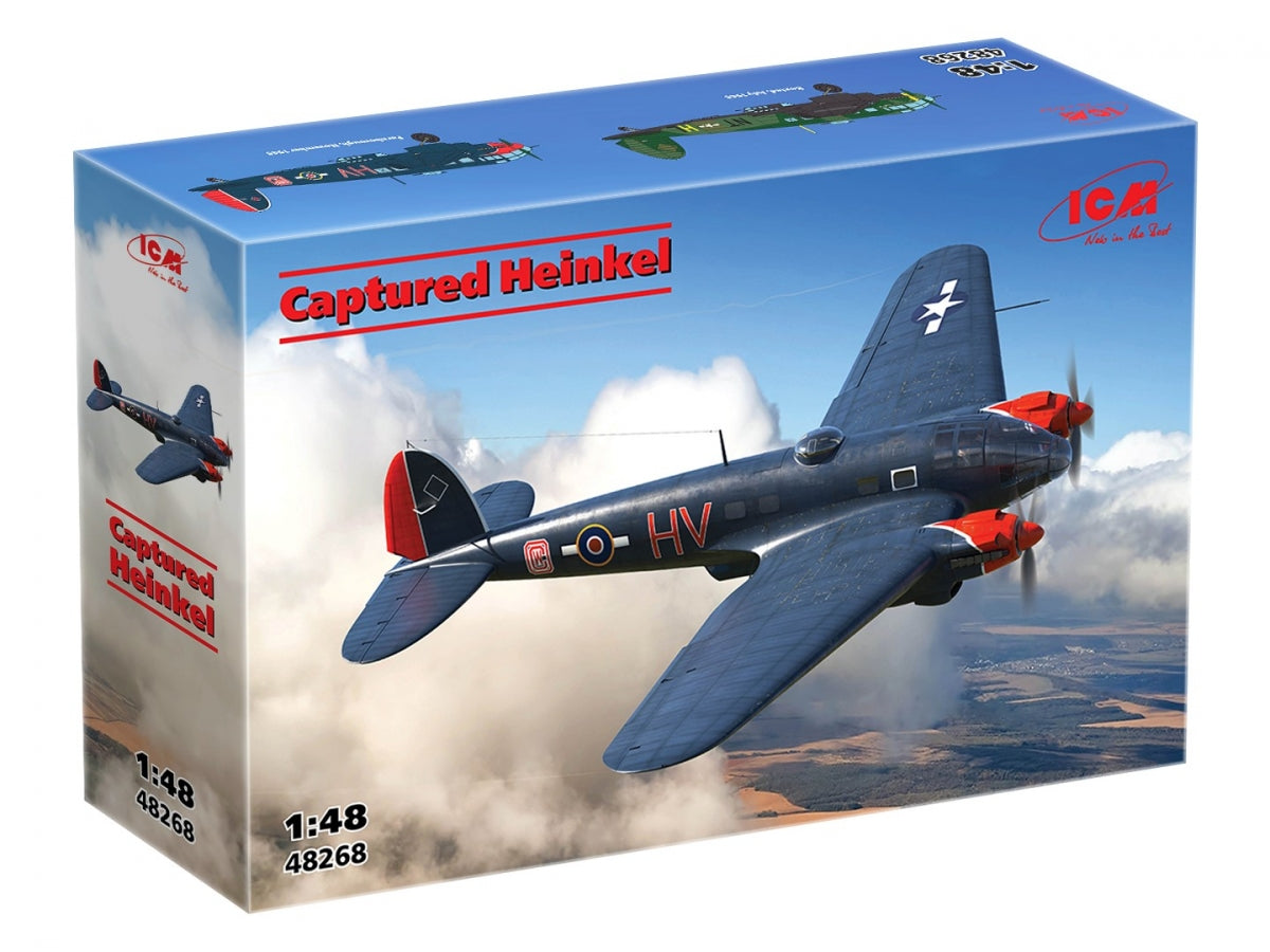 ICM 48268 Captured Heinkel 1/48 – imagen 2