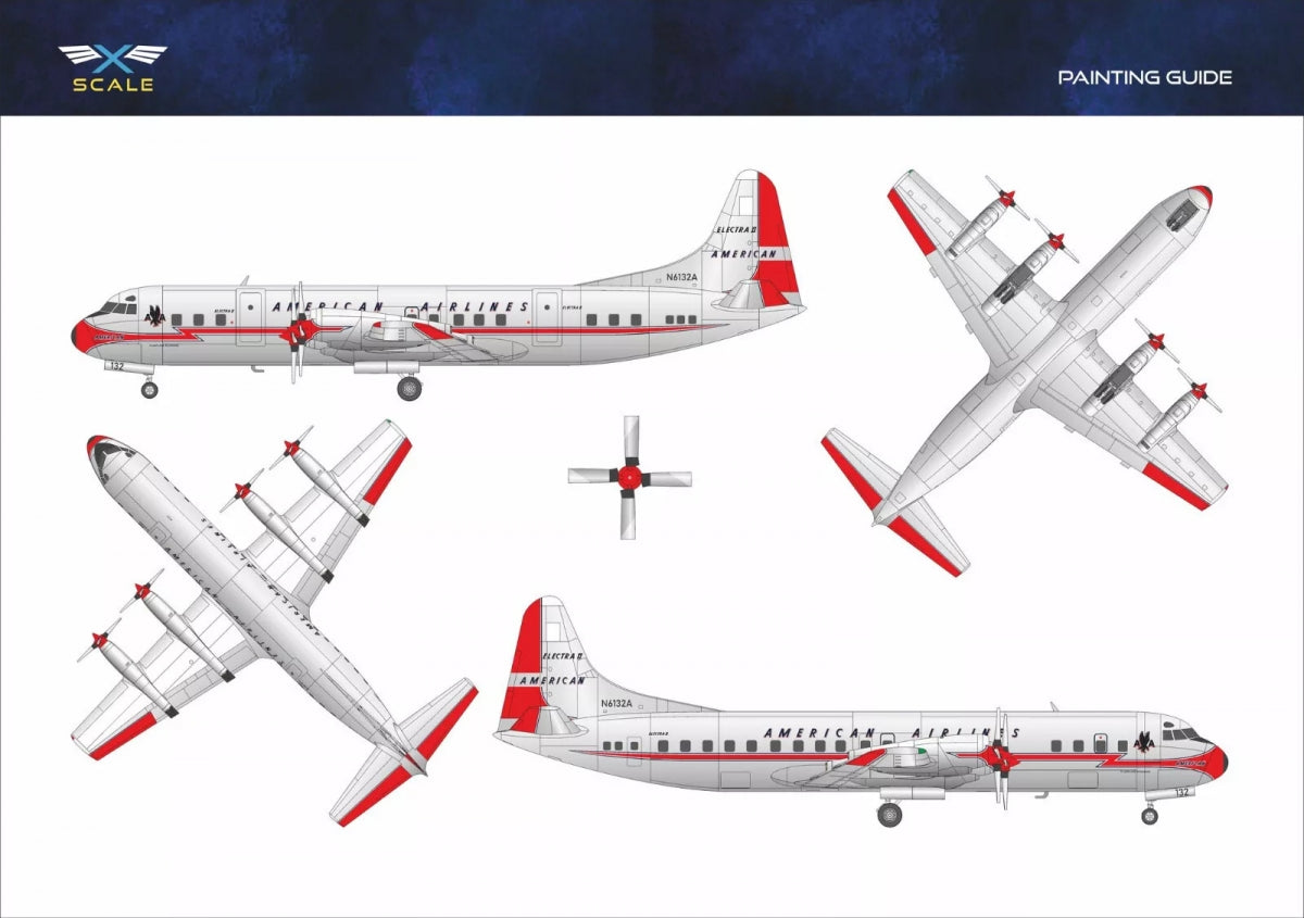 X-Scale 144005 Lockheed L-188 Electra 1/144 – image 8