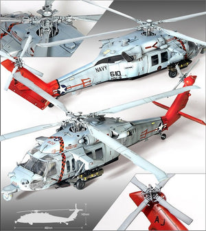Academy 12120 USNavy MH-60S HSC-9 Tridents (1/35) – image 3