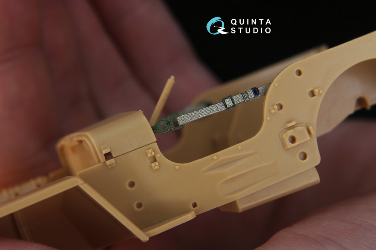Quinta Studio QD35018 Willys MB 3D-Printed &amp;amp; colored Interior on decal paper (for all kit) 1/35 – image 7