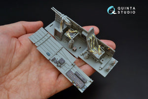 Quinta Studio QD32087 Ju87 D/G 3D-Printed &amp;amp; colored Interior on decal paper (Trumpeter) 1/32 – imagen 3