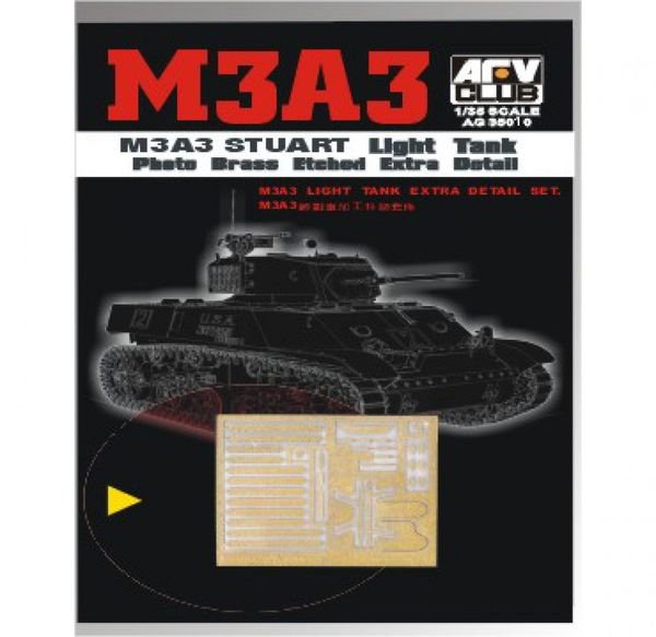 AFV Club AG35010 M3A3 Etching Parts 1/35