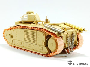 ET Model P35-019 WWII French Battle Tank B1 bis Workable Track ( 3D Printed ) 1/35 – Bild 4