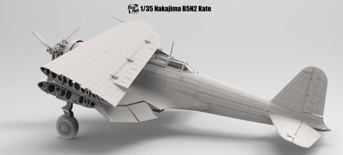Border Model BF-005 Nakajima B5N2 Type 97 Carrier Attack Bomber &amp;quot;Kate&amp;quot; w/ Full interior 1/35 – Bild 4
