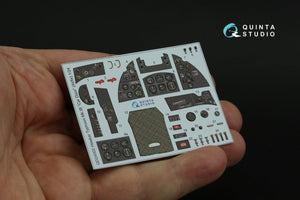 Quinta Studio QD24002 Hawker Typhoon (Car Door) 3D-Printed &amp;amp; colored Interior on decal paper (Airfix) 1/24 – Bild 7