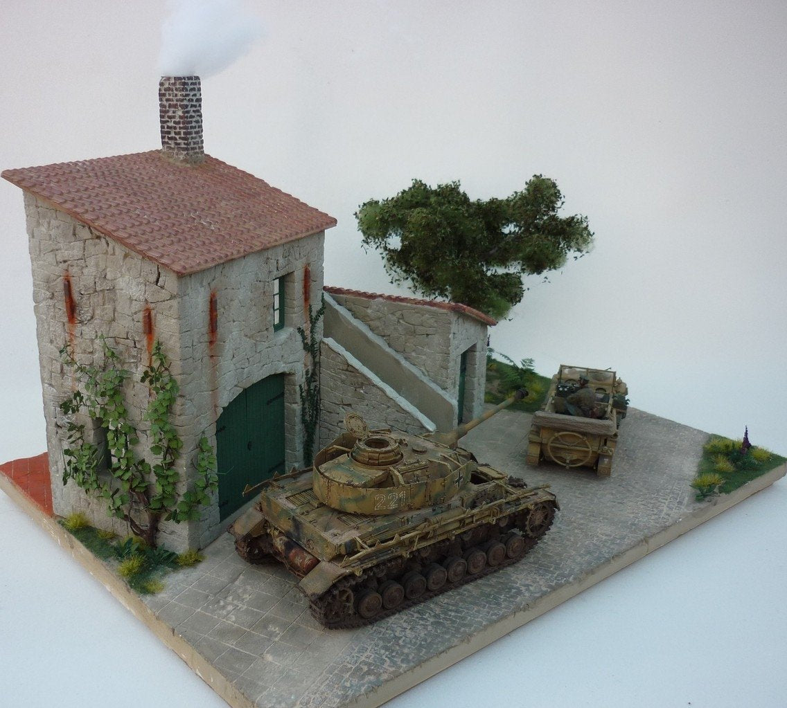 RT-Diorama 35185 Diorama-Base: &amp;quot;Italian Farm&amp;quot; 1/35 – obrázek 3