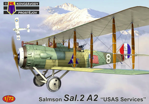 Kovozavody Prostejov KPM0327 Salmson Sal.2A2 &amp;quot;USAS Services&amp;quot; 1/72