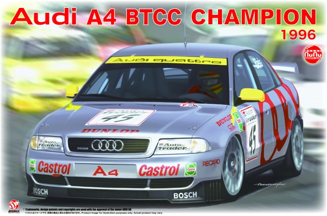 Nunu PN24035 Audi A4 quattro 1996 BTCC Champion 1/24