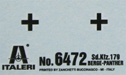 Italeri 6472 SD.KFZ.179 BERGEPANTHER 1/35 – zdjęcie 7