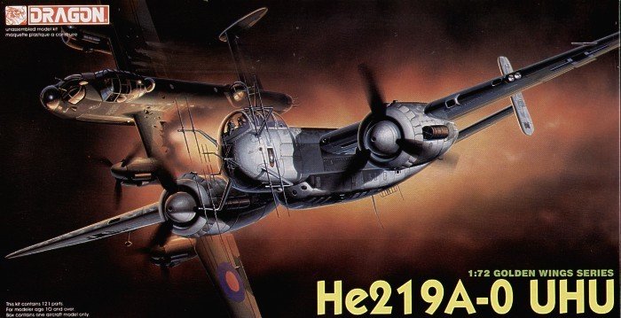 Dragon 5005 He-219A-0 UHU 1/72