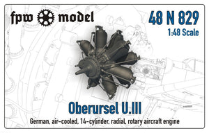 FPW Model 48N829 Oberursel U.III 1/48