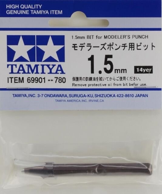 Tamiya 69901 Modeler&amp;#39;s Punch Bit - 1.5mm – image 2