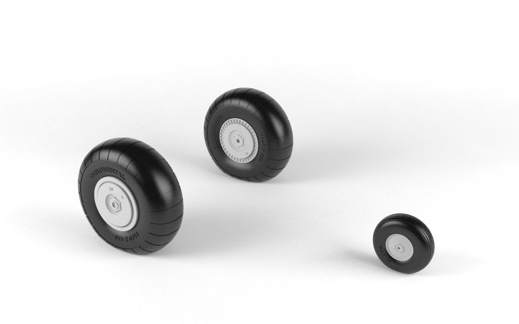Armory Models AW48203 Junkers Ju 188 wheels w/ weighted tires 1/48 – image 5