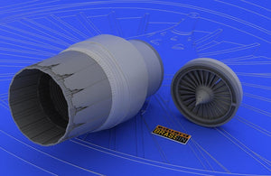 Eduard 648004 F-16CJ Block 52 engine 1/48 (Tamiya) – image 3