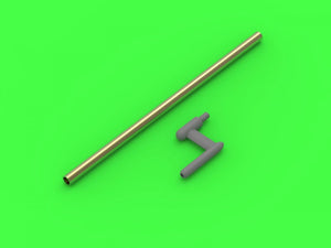 Master AM-48-157 American WWII Pitot Tube - Type &amp;quot;L&amp;quot; (1 pc.) - used mainly on export versions of American aircraft - P-35, P-36, P-40, T-6, B-339 and others 1/48 – image 3