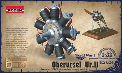 Roden 624 Engine Oberursel Ur.II 1/32