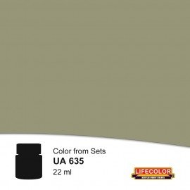 Lifecolor UA635 Royal Navy WWII Mediun green-gray MS3 22ml