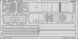 Eduard 73696 TBF/ TBM-1 Avenger 1/72 HASEGAWA – Bild 3