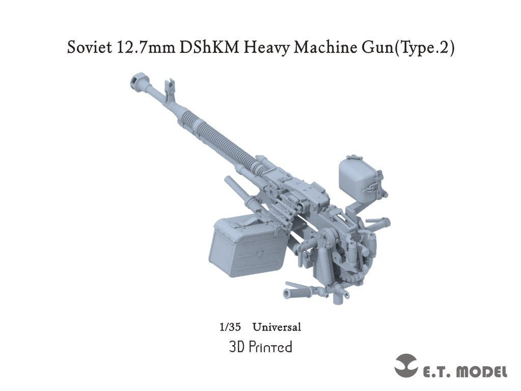 ET Model P35-247 Soviet 12.7mm DShKM Heavy Machine Gun(Type.2) 1/35 – image 2