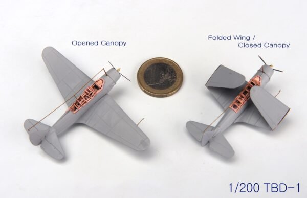 MK1 Design MS-20018 WW II USS DECK PLANE SET for CV-6 Enterprise 1/200 – Bild 14