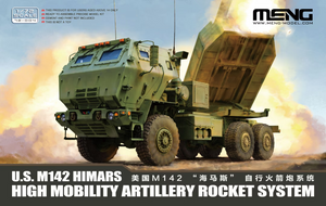 Maquette Meng 72-004 Système de roquettes d&amp;#39;artillerie à haute mobilité US M142 HIMARS 1/72