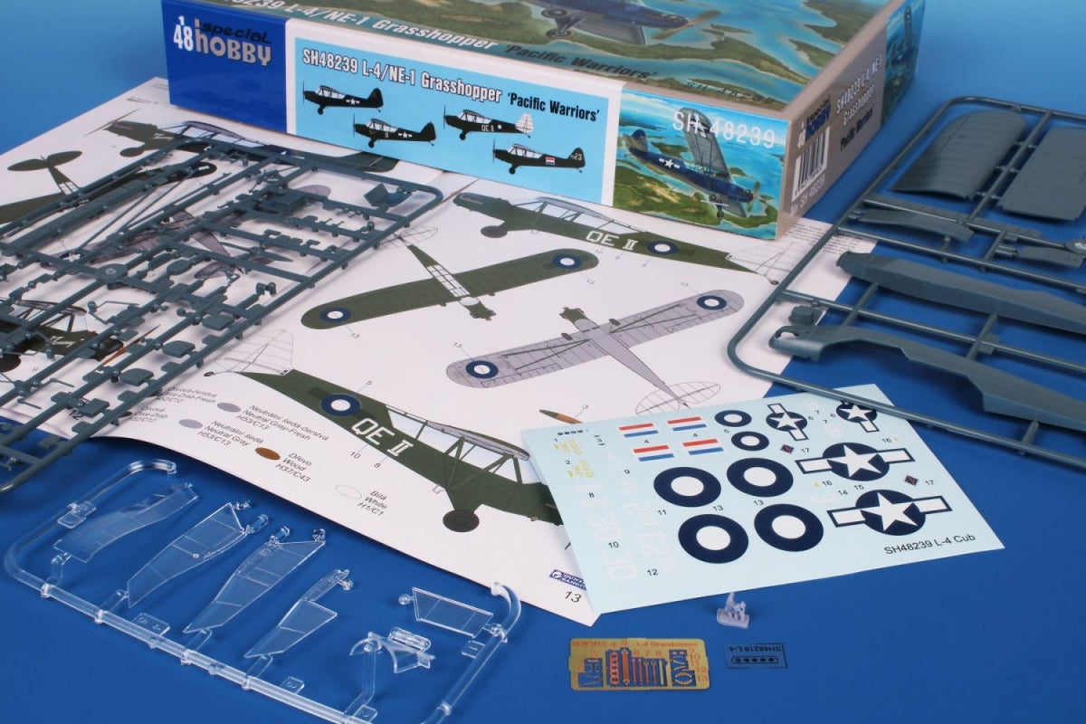 Special Hobby 48239 L-4/NE-1 Grasshopper Pacific Warriors 1/48 – obrázek 4