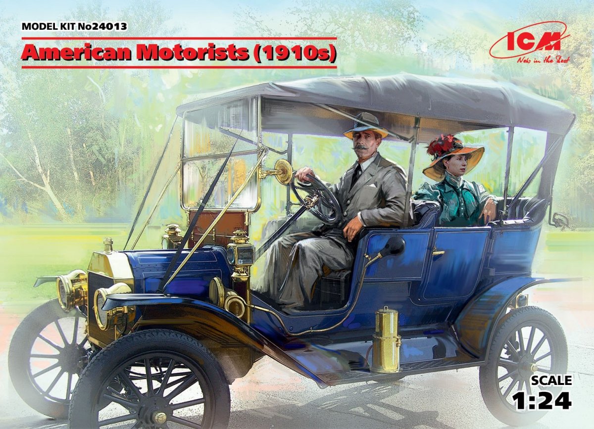 ICM 24013 American Motorists (1910s) (1/24)