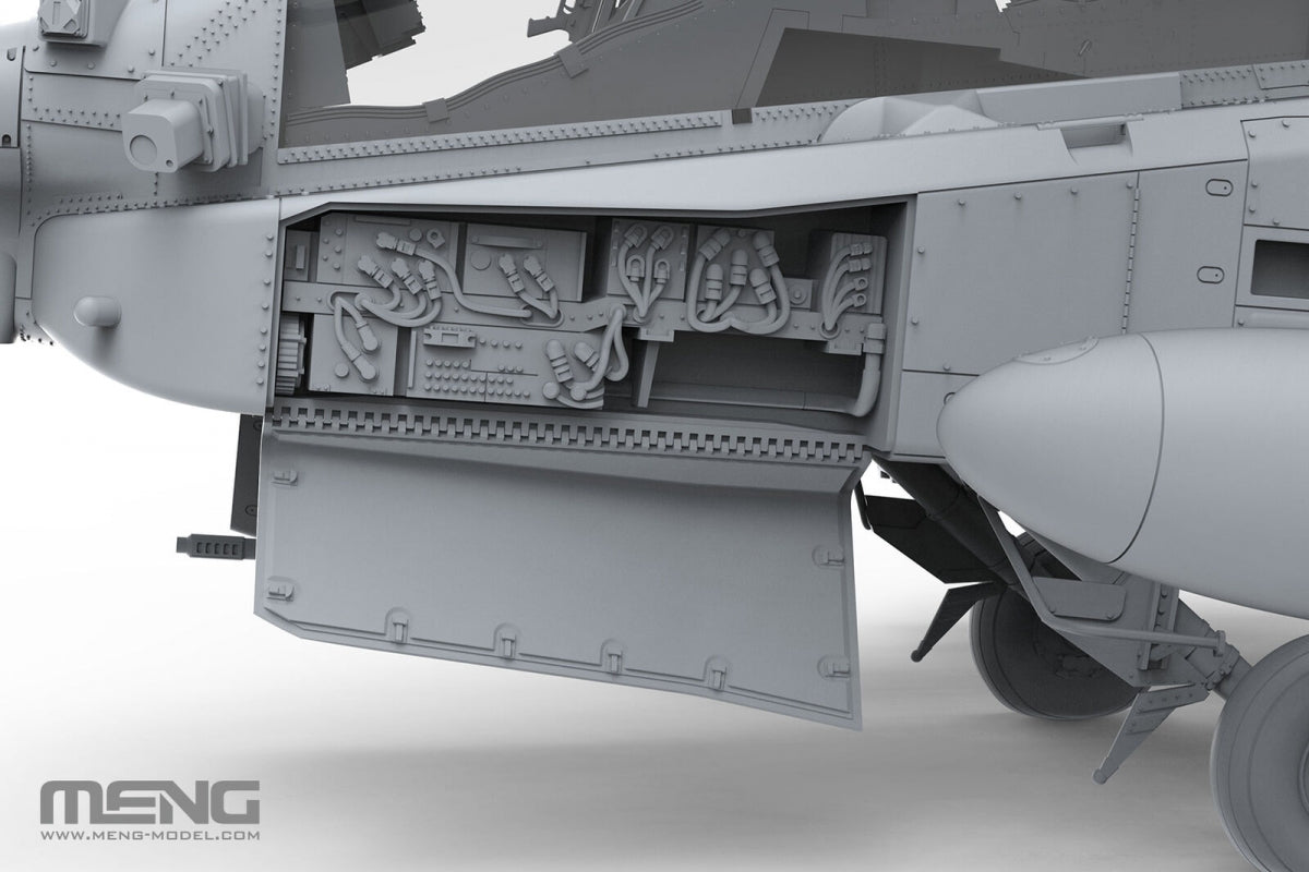 Meng Model QS-005 AH-64 D Saraf - Heavy Attack Helicopter (Israeli Air Force) 1/35 – Bild 6