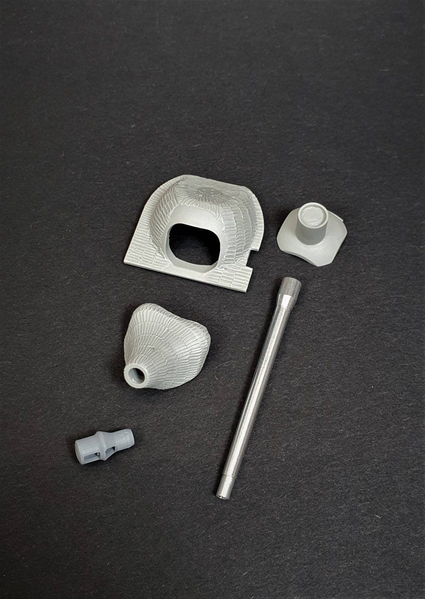 Panzer Art GB35-091 Jagdpanzer IV L48 Early mantlet with PaK39 Gun (Double baffle muzzle brake) 1/35