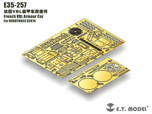 ET Model E35-257 French VBL Armor Car (For HOBBY BOSS 83876) (1/35)