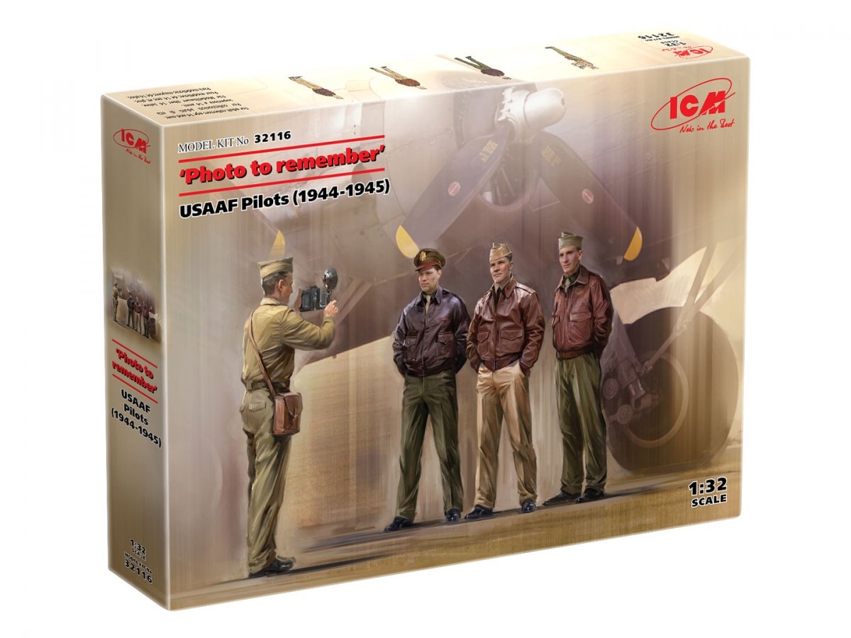 ICM 32116 Photo to remember USAAF Pilots (1944-1945) 1/32 – image 2