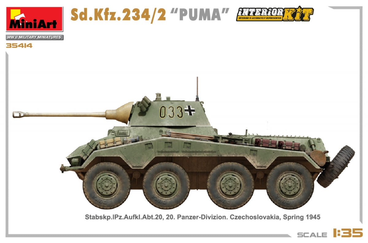 MiniArt 35419 SD.KFZ.234/2 PUMA 1/35 – image 8