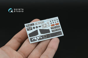 Quinta Studio QDS-35159 KrAZ-260 3D-Printed &amp; coloured Interior on decal paper (HobbyBoss) (Small version) 1/35