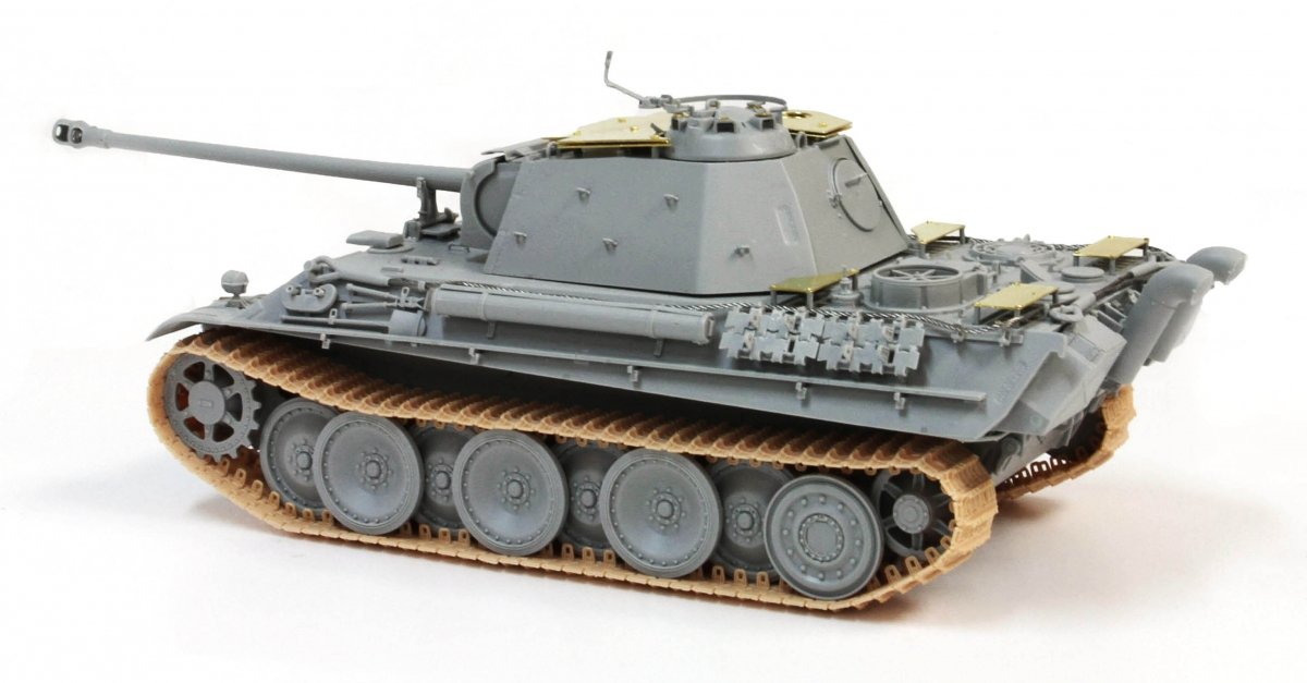 Dragon 6897 Panther Ausf.G Late Production w/Add-on Anti-Aircraft Armor 1/35 – image 2