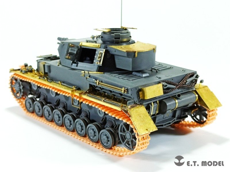 ET Model P35-020 WWII German Pz.Kpfw.III/IV（Type 3A）Workable Track ( 3D Printed ) 1/35 – obrázek 5