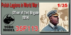 ToRo Model 35F113 Polish Legions in World War I - Officer of the I Brigade 1914 1/35 – Bild 2