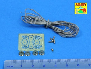 Aber R-09N All-purpose double Pulley x2 pcs. 1/35 – Bild 2