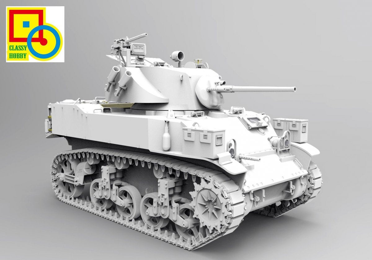 Classy Hobby MC16010 British Stuart VI M5A1 1/16 – image 5