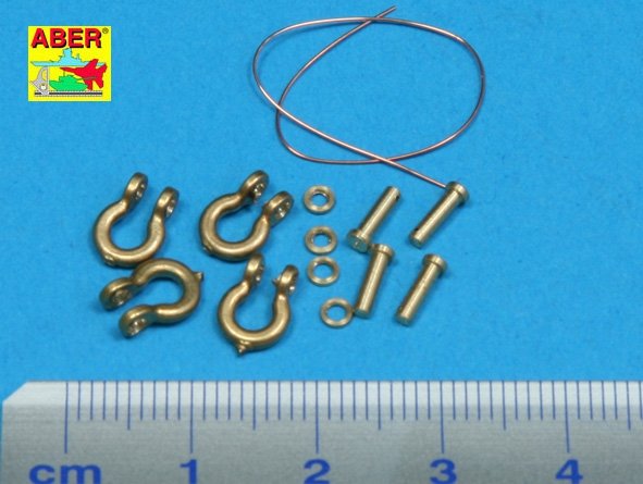 Aber R-18 Shackle for russian tanks KV-1, KV-2 and JS-2 - 4 pcs. 1/35 – Bild 2